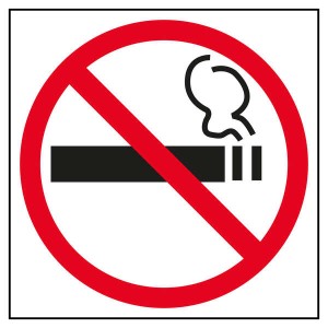 Adesivo Apli PVC No Smoking...