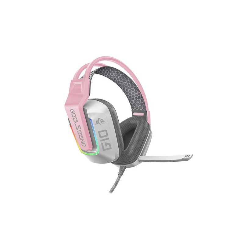 Cuffie da gioco Coolsound G10 - Compatibili con XBOX. PS5. PS4. Switch e PC - Rosa