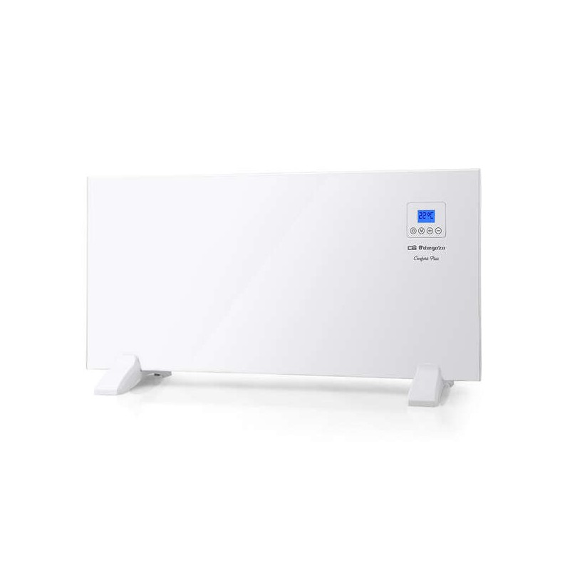 Orbegozo REH 1500 Slim Pannello radiante bianco - Display LCD - Controllo a sfioramento - Programmatore settimanale - Pr