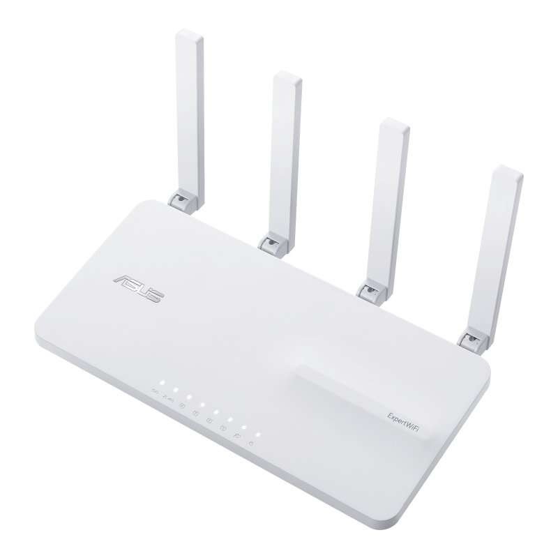 Asus ExpertWiFi EBR63 Router AX3000 WiFi 6 Dual Band - 4 porte LAN RJ45 - 4 antenne esterne