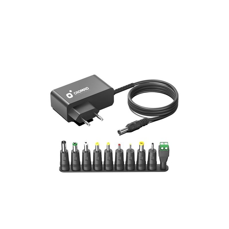 Cromad Caricatore da parete automatico universale 24W - 11 connettori diversi