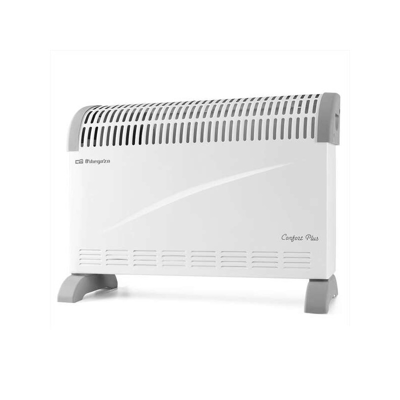 Orbegozo CV 2300 B Convettore di calore omogeneo - Potenza 2000W - 3 livelli di potenza - Termostato regolabile - Protez