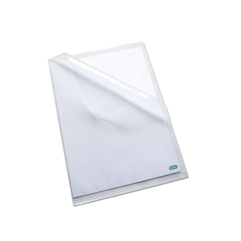 Elba Dossier Portadocumenti Standard - Borsa 10 Folio - PP 140? - Pelle arancione trasparente