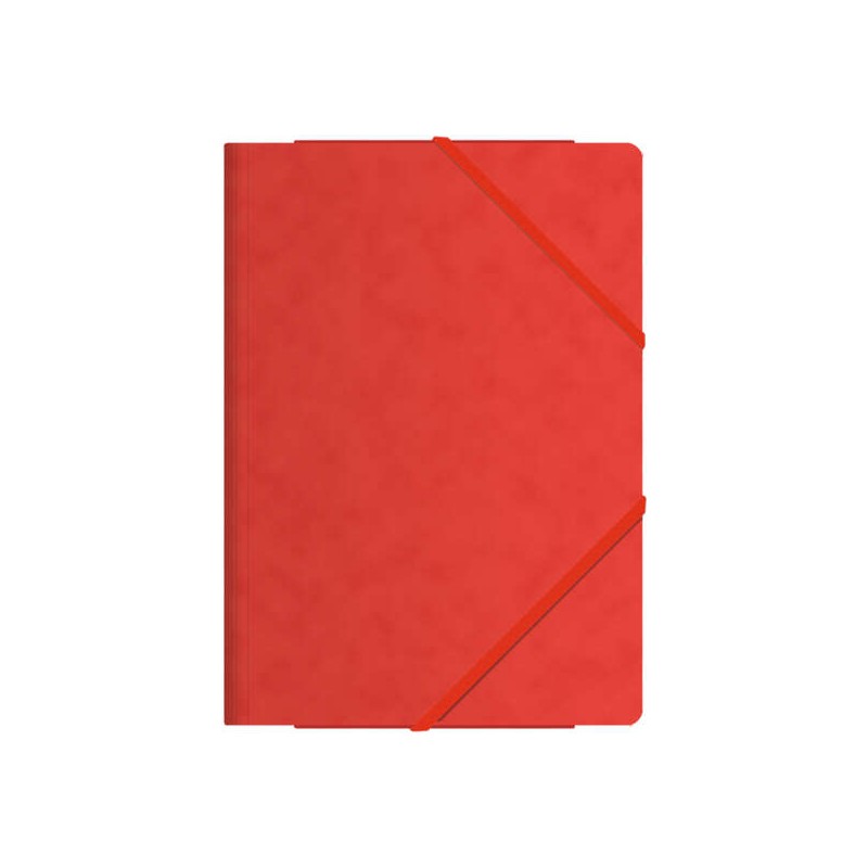 Raccoglitore in gomma Dohe con tre lembi - Formato Folio - Realizzato in cartone di alta qualità - Laminato - Raccoglit