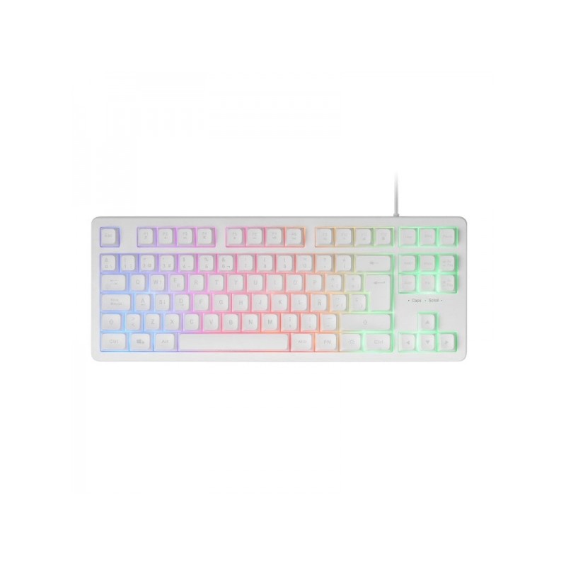 Tastiera da gioco Mars Gaming MK023 - Tecnologia H-Mech RED - Illuminazione FRGB - Anti-Ghosting - Compatibilità univer
