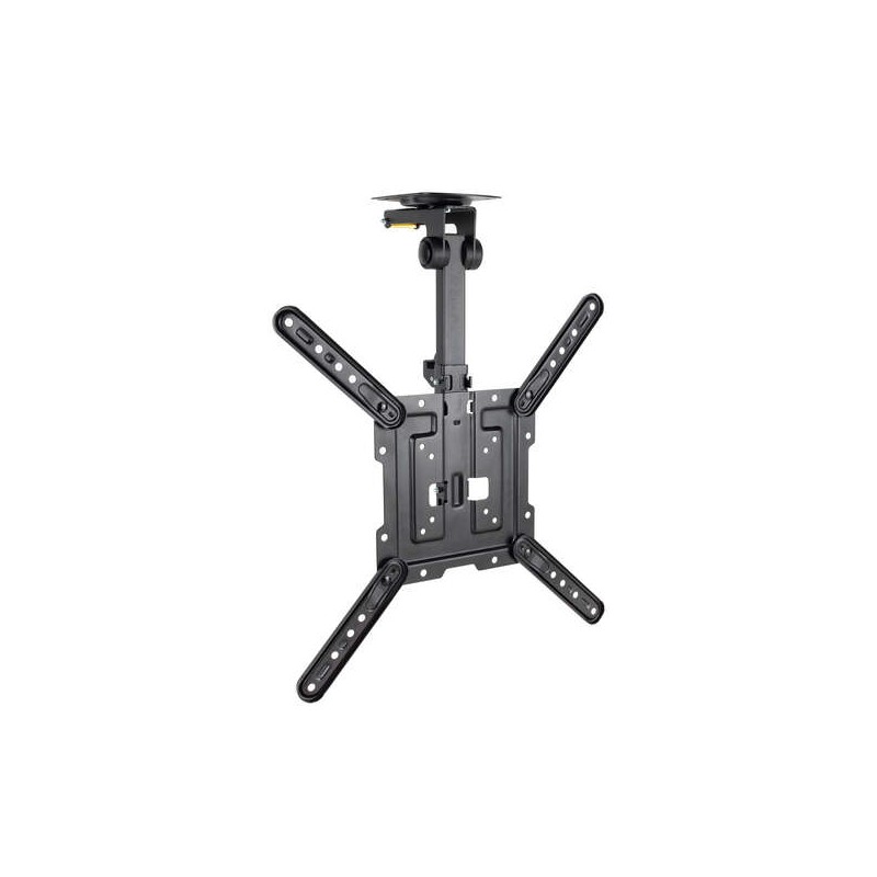 Tooq Montaggio a soffitto dello schermo 23-55 Girevole 180º - Inclinabile - Nero