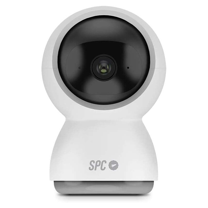 SPC Lares 360 Wifi Surveillance Camera - 360º Turn - Full HD 1080P - People Tracking - Night Vision - Discreet Design -