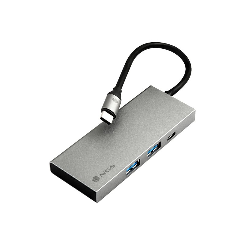 NGS Wonder Dock 4 Pro Hub USB-C 4 in 1 - 2x USB 3.0. 1x USB-C PD 100W. 1x HDMI - Supporta risoluzioni massime 4K a 30 Hz