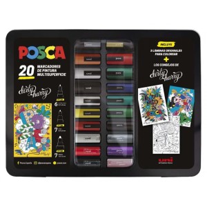 Valigetta Posca in metallo...