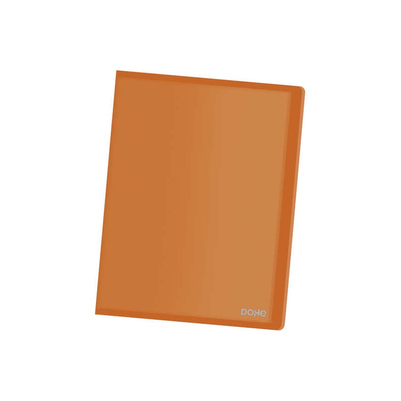 Cartelle a libro Dohe A4 Din A4 - Copertina flessibile in polipropilene - Tasche trasparenti saldate - Organizza i tuoi 