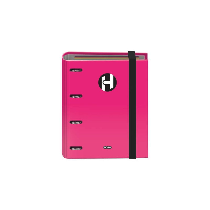 Dohe Icon Series Raccoglitore a 4 anelli formato A5 con 4 fori - Punzonatura a 4 fori - Punzonatura a 4 fori - Raccoglit