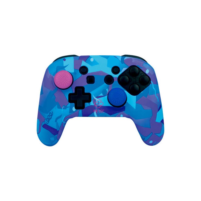 FR-TEC Custodia in silicone + impugnature per joystick Kit personalizzato Skin a fuoco per controller Nintendo Switch Pr
