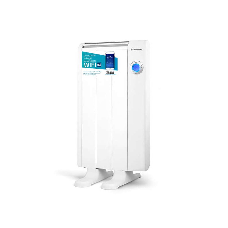 Orbegozo RRW-500 Riscaldatore termico intelligente Wifi - Controllo vocale - Rilevamento finestra aperta - Programmazion