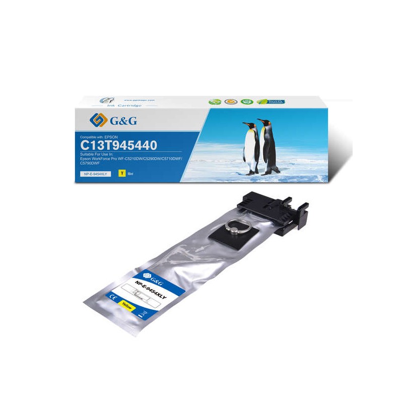 GeG Epson T9454 Cartuccia d'inchiostro a pigmenti gialla generica - Sostituisce C13T945440