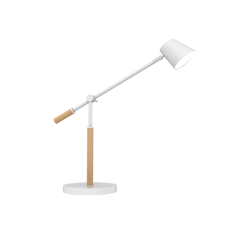 Unilux Vicky LED Desk Lamp - Design moderno ed elegante - Luce LED a risparmio energetico - Regolabile in altezza e ango