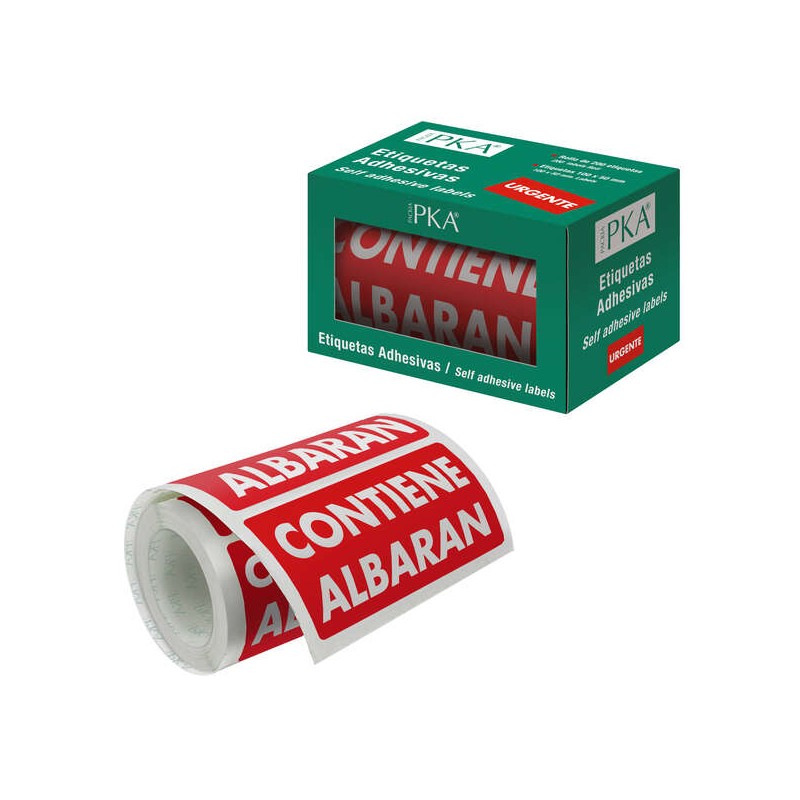 Rotolo di 200 adesivi prestampati Dohe - 100x50 mm - Ideale per le spedizioni di pacchi