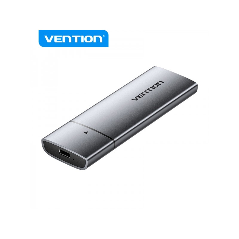 Vention Custodia esterna per SSD M.2 SATA a USB 3.1 Gen 2 senza viti - Nero