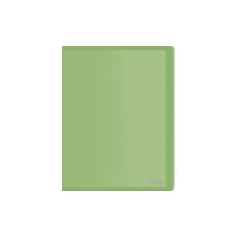 Cartelle a libro Dohe A4 Din A4 - Copertina flessibile in polipropilene - Tasche trasparenti saldate - Organizza i tuoi 
