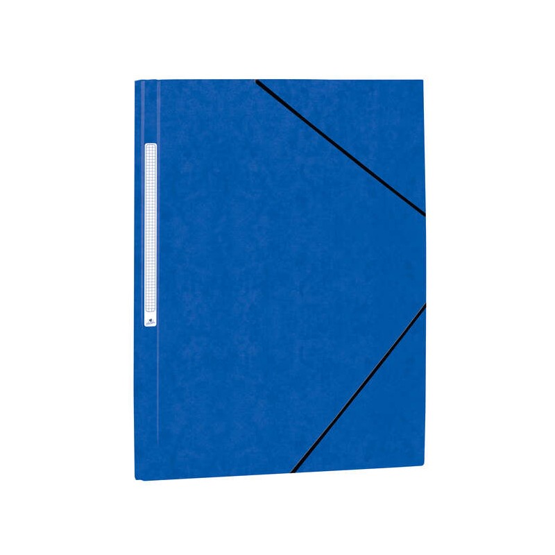 Cartella in cartone Mariola Prespan Simil con etichetta dorsale Folio 500gr/m2 - Misure 34x25cm - Chiusura con elastico 