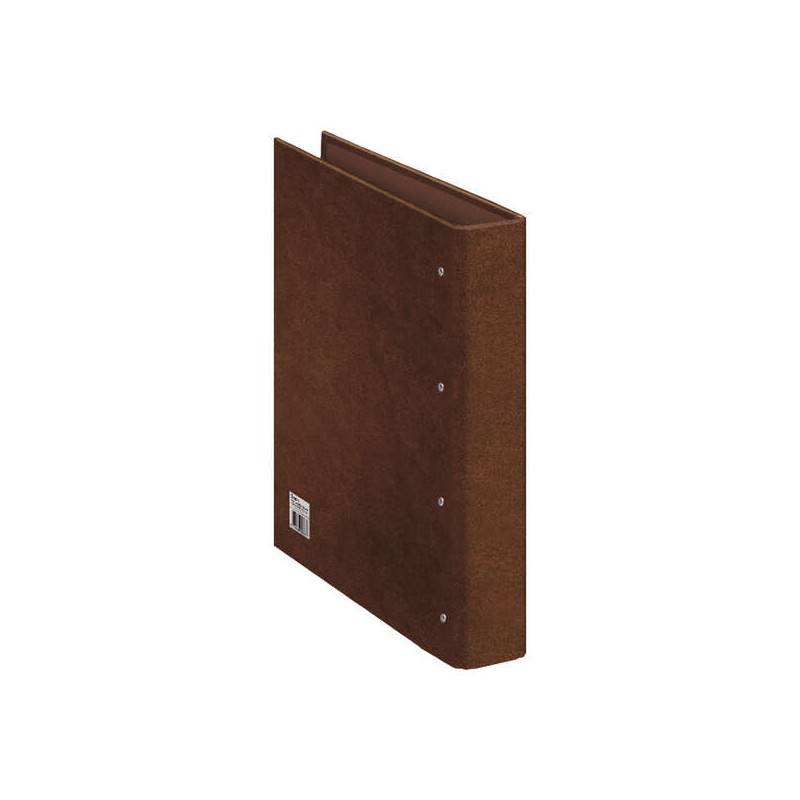 Dohe 4 Ring Binder Mixed 40mm Folio Natural - Cartone foderato - Carta stampata e plastificata - Colore pelle