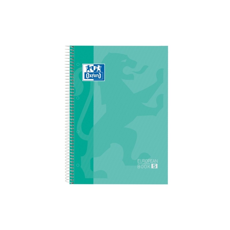 Oxford School Classic A4+ Europeanbook - Copertina rigida - 50% fogli liberi - 5x5 - 120 fogli