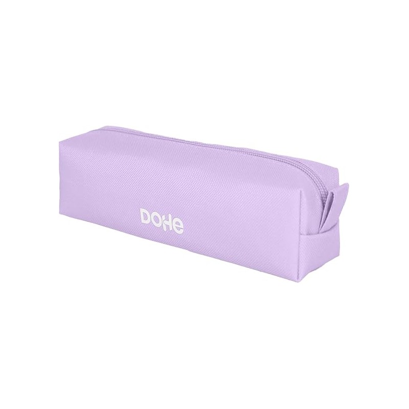Dohe Serenity Square Tote Bag - Chiusura con zip e manico in gomma - Viola