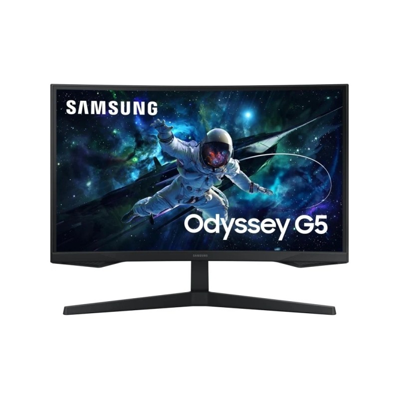 Samsung Odyssey G5 Monitor 27 LED VA curvo QHD 165Hz FreeSync - Risposta 1ms - Angolo di visione 178° - HDMI. DisplayPo