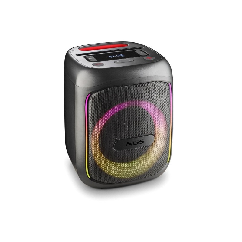 NGS Wild Swag Go Altoparlante portatile 80W TWS Bluetooth 5.0 - Autonomia fino a 10 ore - Ingresso USB e Aux - Illuminaz