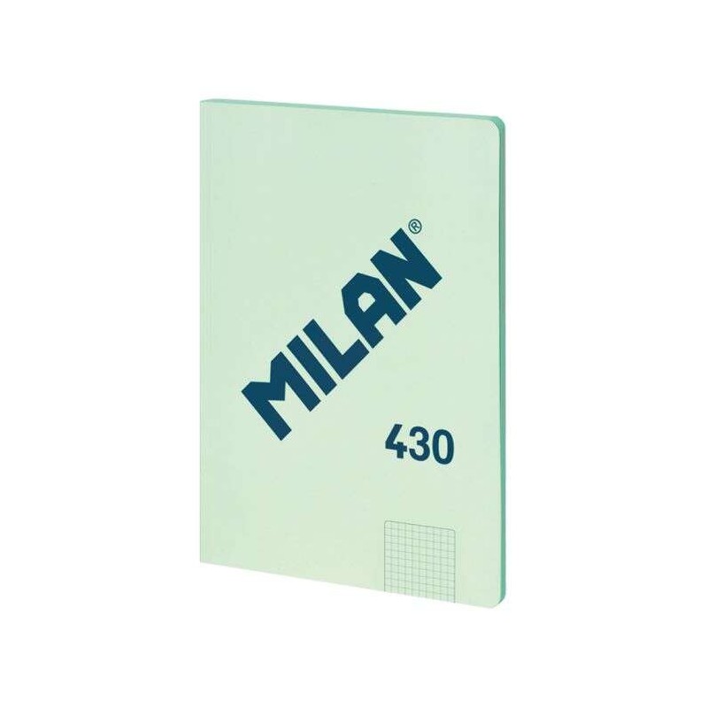 Taccuino Milano Serie 1918 Formato A4 Quadrato 5x5 mm - 48 fogli da 95 gr/m2 - Microperforato - Copertina morbida - Colo
