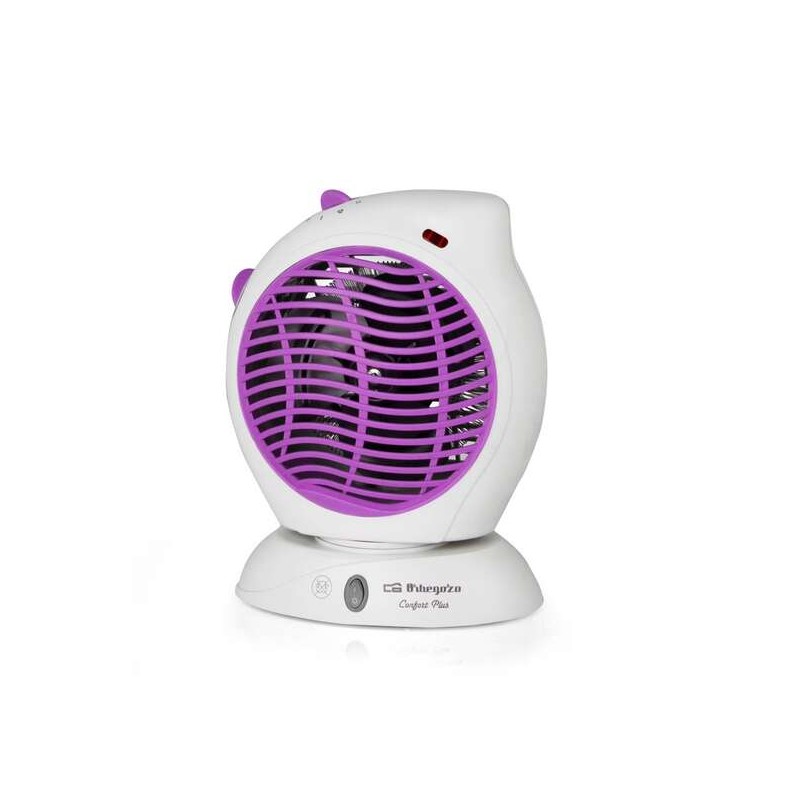 Orbegozo FH 5580 Riscaldatore verticale oscillante - Controllo della temperatura regolabile - Protezione contro il surri