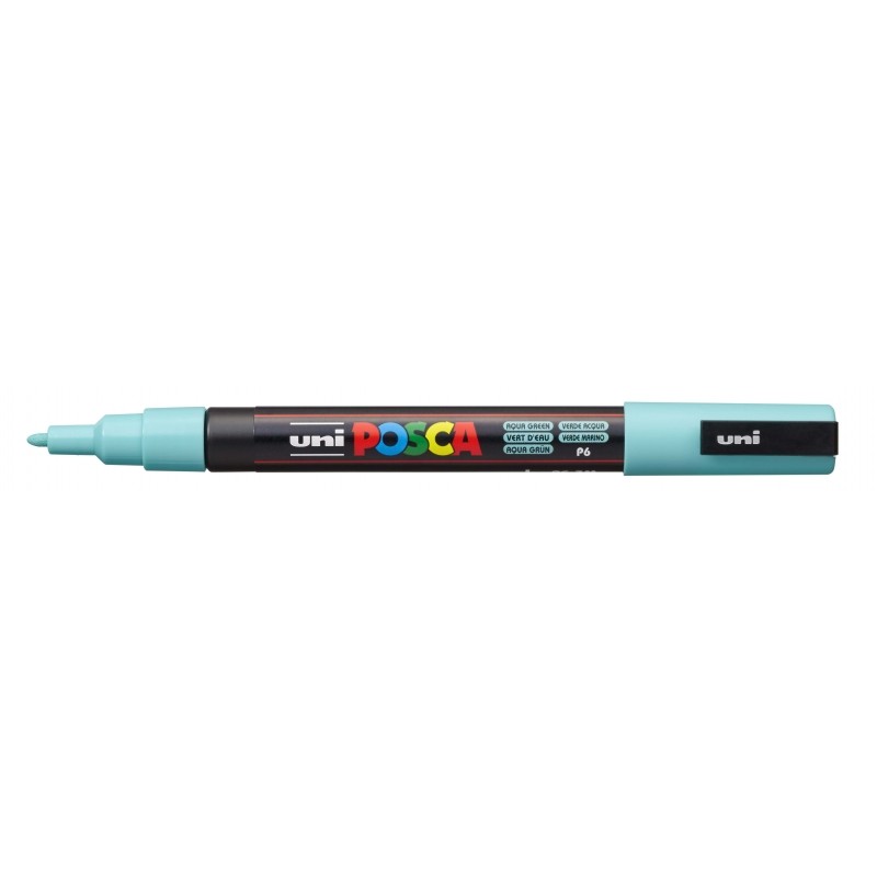 Marcatore a vernice Posca PC-3M - Punta conica in poliestere 0.9-1.3 mm - Inchiostro a base d'acqua - Resistente alla lu