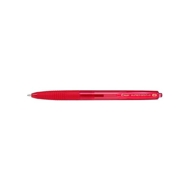 Pilot SuperGrip G Penna a sfera retrattile - Tondo 1.0 mm - Tratto 0.4 mm - Inchiostro a base d'olio - Impugnatura ergon