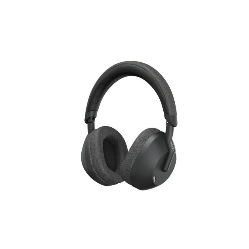 XO BE49 Auricolare Bluetooth 5.3 - Archetto e cuscinetti in tessuto comfort - Microfono incorporato - Colore nero