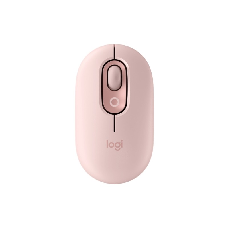 Logitech POP Mouse Mouse wireless 1000dpi - 4 pulsanti - Multi-dispositivo - Rosa