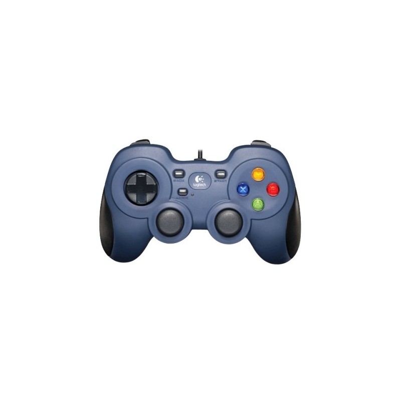 Logitech F310 Controller Gamepad/Remote USB - 10 pulsanti programmabili - Cavo da 1.80 m - Blu