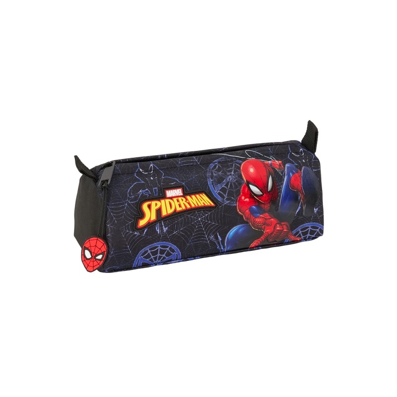 Safta Spider-Man Astuccio portamatite - 1 scomparto - 21x8x7cm - Nero