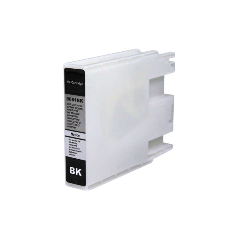 Cartuccia d'inchiostro pigmentato generica nera Epson T9081 - Sostituisce C13T908140