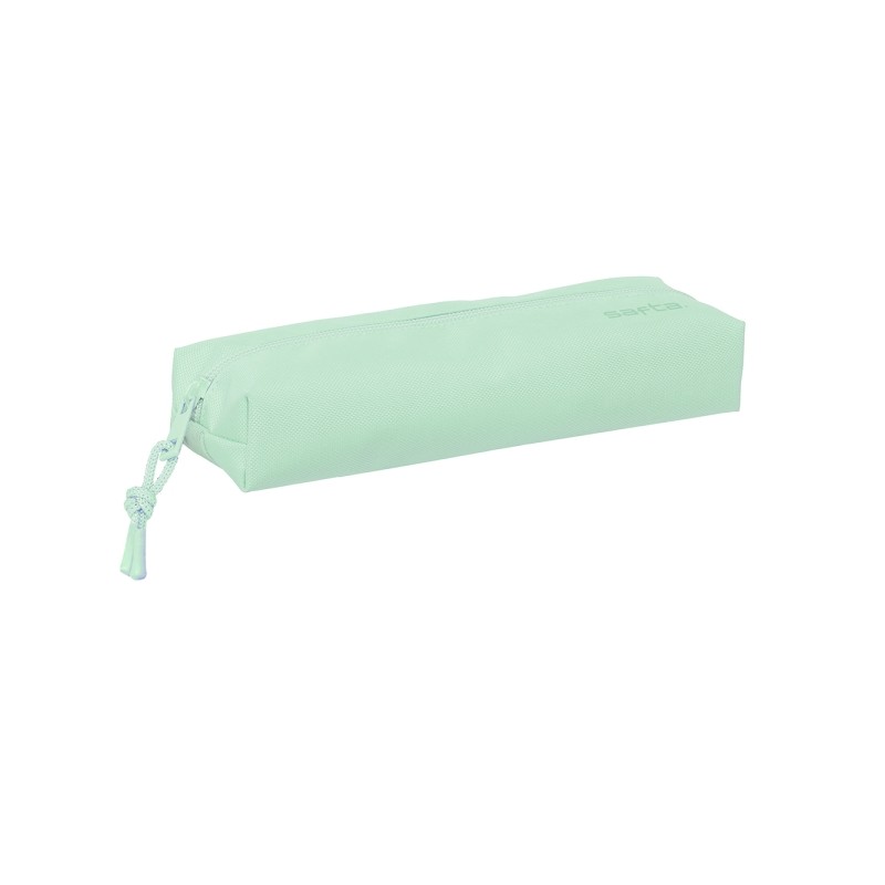 Safta Portamatite 22cm - 1 scomparto - Rettangolare - Gomma elastica posteriore - 22x4x7cm - Colore verde pastello