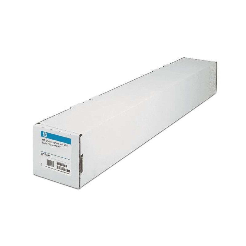 Rotolo di carta fotografica HP per plotter - Bianco semilucido per getto d'inchiostro - 610 mm x 30.5 m - 200 gr/m2