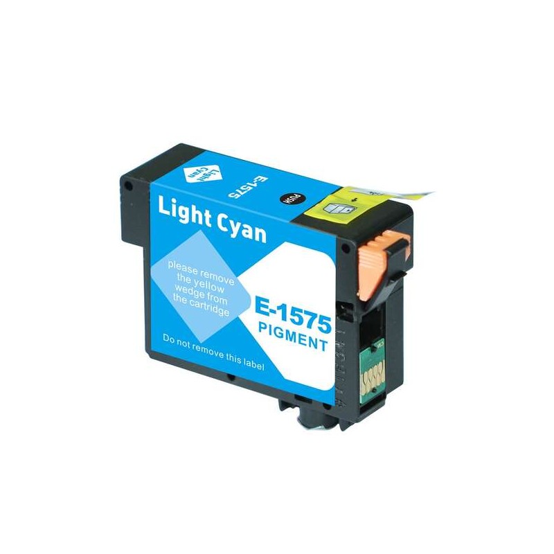 Cartuccia d'inchiostro pigmentato generica Epson T1575 ciano chiaro - sostituisce C13T15754010