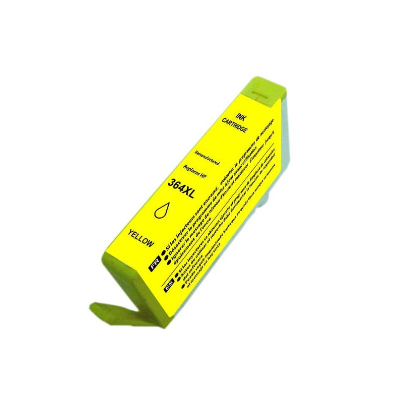 Cartuccia d'inchiostro generica gialla HP 364XL - Sostituisce CB325EE/CB320EE