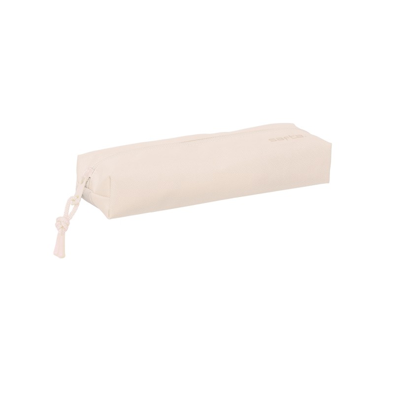 Safta Portamatite 22cm - 1 scomparto - Rettangolare - Gomma elastica sul retro - 22x4x7cm - Beige