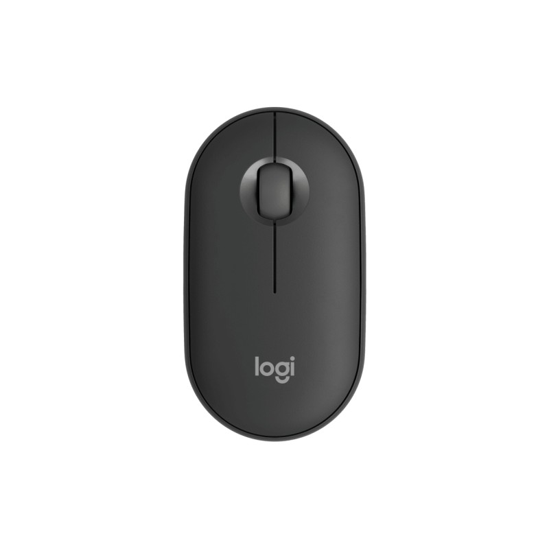Logitech Pebble Mouse 2 M350s Mouse USB wireless da 1000 dpi - Multidispositivo - Uso ambidestro - Colore grafite