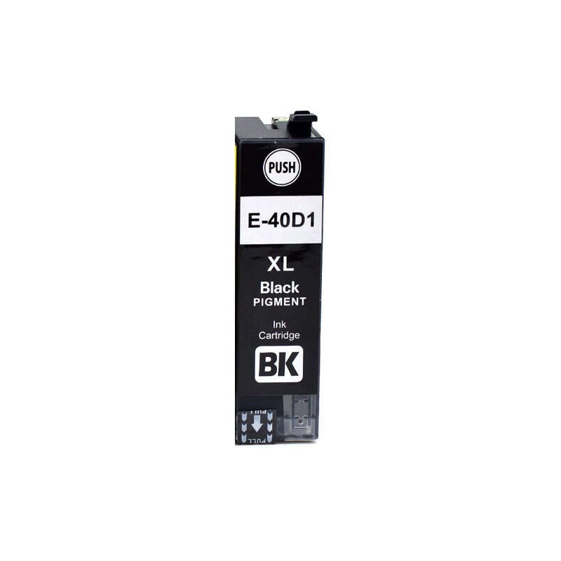 Cartuccia d'inchiostro pigmentato generica nera Epson T40D1 - Sostituisce C13T40D140/C13T40C140