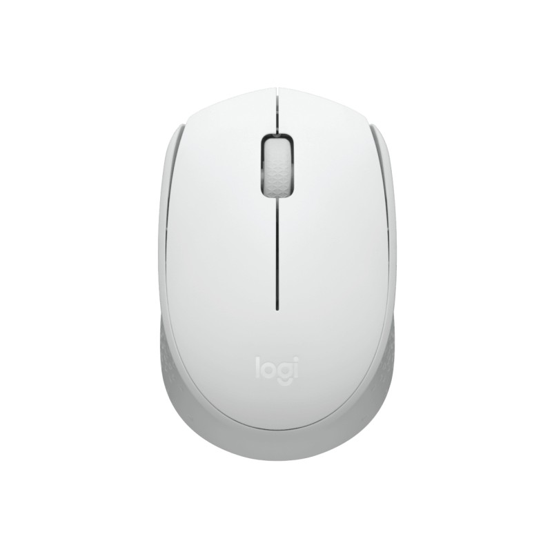Logitech M171 Wireless 1000dpi Mouse - 3 pulsanti - Uso ambidestro - Bianco