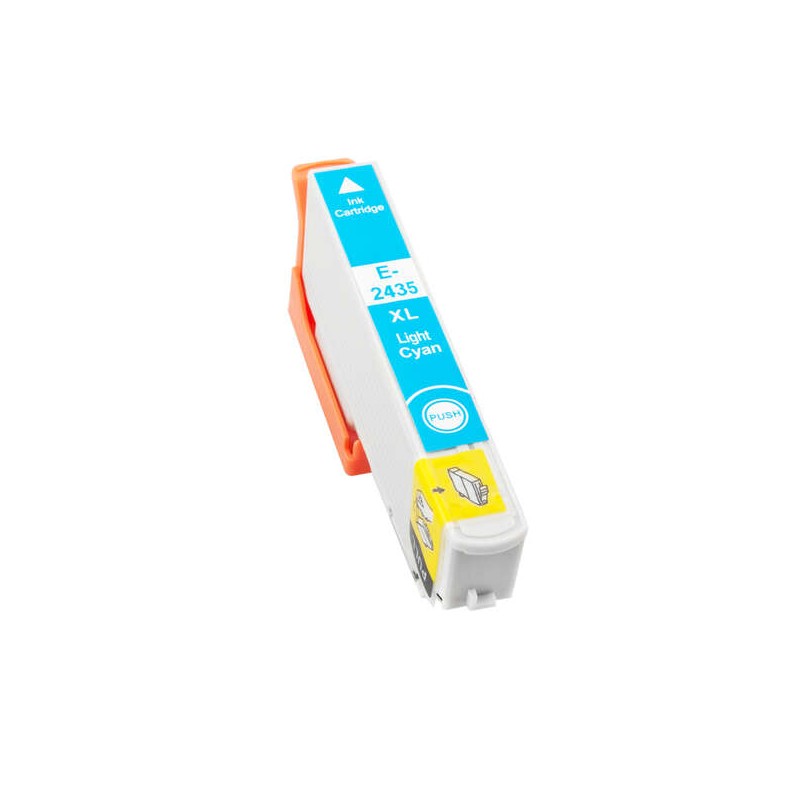 Cartuccia d'inchiostro generica Epson T2435/T2425 (24XL) ciano chiaro - sostituisce C13T24354012/C13T24254012