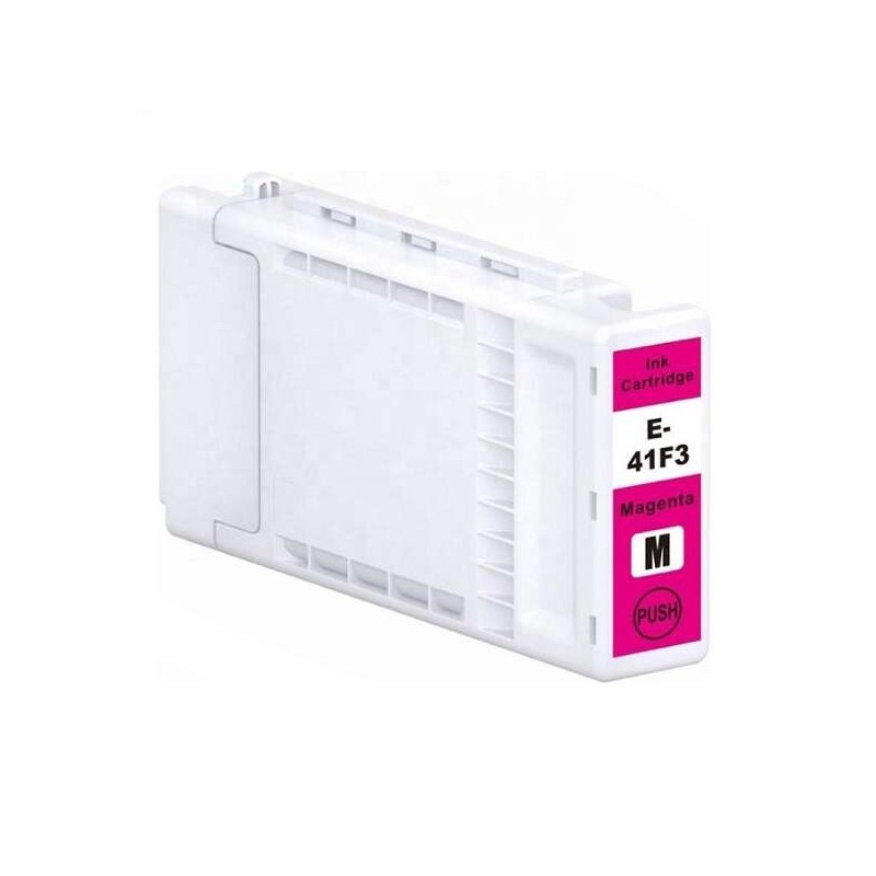 Cartuccia d'inchiostro pigmentato generica Epson T41F3/T41R3 Magenta - Sostituisce C13T41F340/C13T41R340