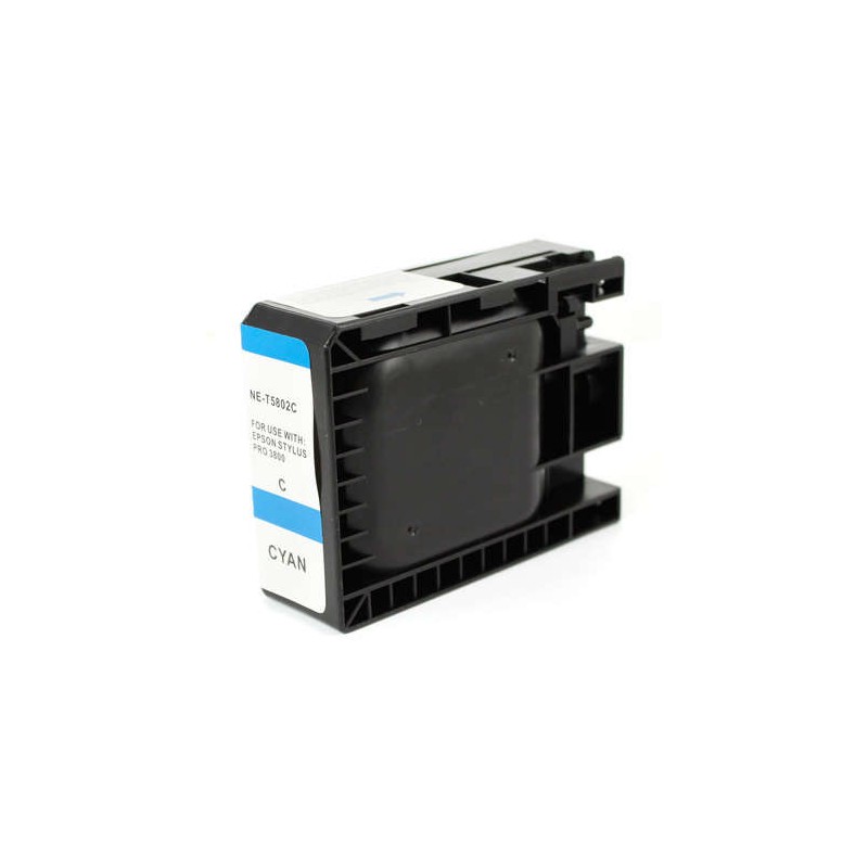 Cartuccia d'inchiostro pigmentato generica Epson T5802 ciano - Sostituisce C13T580200