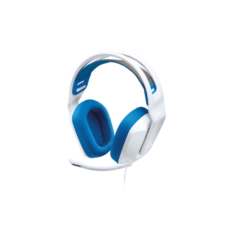 Logitech G335 Cuffie da gioco con microfono - Adattatore USB-C - Multipiattaforma - Altoparlanti dinamici - Jack da 3.5 