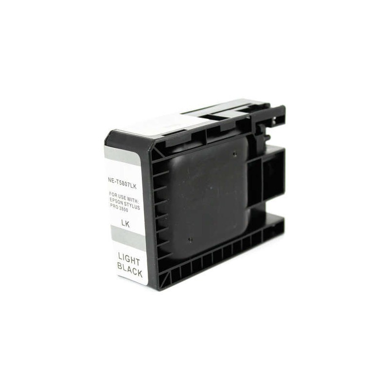 Cartuccia d'inchiostro pigmentato generica Epson T5807 Black Light - Sostituisce C13T580700
